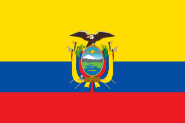 エクアドル共和国 の国旗