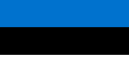エストニア共和国の国旗 - 黒系の国旗一覧｜世界の国サーチ