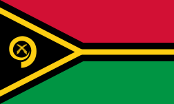 バヌアツ共和国の国旗 - 『は（ハ）』から始まる国・国旗一覧｜世界の国サーチ