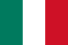 イタリア共和国 の国旗