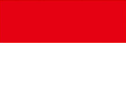インドネシア共和国の国旗 - 赤白の国旗一覧｜世界の国サーチ