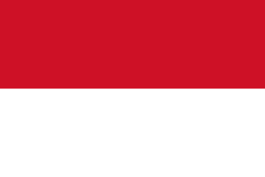 モナコ公国の国旗 - 白系の国旗一覧｜世界の国サーチ