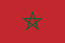 モロッコ王国の国旗 - 赤系の国旗一覧｜世界の国サーチ