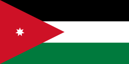 ヨルダンの国旗｜世界の国サーチ