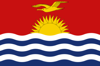 キリバス共和国の国旗 - 4色の国旗一覧｜世界の国サーチ