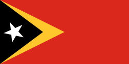 東ティモール民主共和国 の国旗