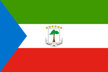 赤道ギニア共和国の国旗 - 赤白青緑の国旗一覧｜世界の国サーチ