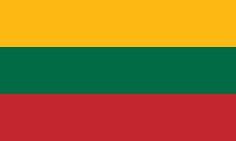 リトアニア共和国の国旗 - 3色の国旗一覧｜世界の国サーチ