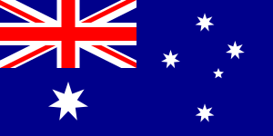 オーストラリア連邦の国旗 - 赤白青の国旗一覧｜世界の国サーチ
