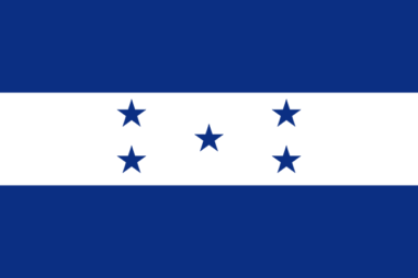 ホンジュラス共和国の国旗｜世界の国サーチ