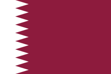 カタール国の国旗 - 『か（カ）』から始まる国・国旗一覧｜世界の国サーチ