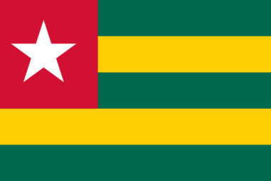 トーゴ共和国の国旗 - 黄系の国旗一覧｜世界の国サーチ