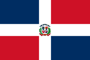 ドミニカ共和国の国旗 - 『と（ト）』から始まる国・国旗一覧｜世界の国サーチ