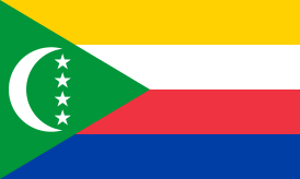 コモロ連合の国旗 - 緑系の国旗一覧｜世界の国サーチ