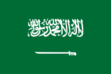 サウジアラビア王国の国旗 - 2色の国旗一覧｜世界の国サーチ