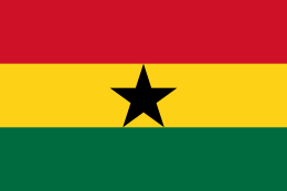 ガーナ共和国の国旗 - 4色の国旗一覧｜世界の国サーチ