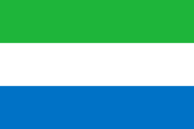 シエラレオネ共和国の国旗 - 緑系の国旗一覧｜世界の国サーチ