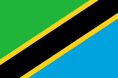 タンザニア連合共和国の国旗 - アフリカにある国・国旗一覧｜世界の国サーチ