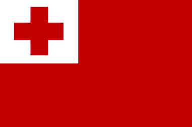 トンガ王国の国旗 - 赤白の国旗一覧｜世界の国サーチ
