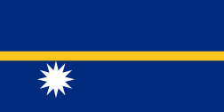ナウル共和国の国旗 - 白系の国旗一覧｜世界の国サーチ