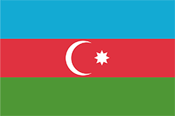 アゼルバイジャン共和国の国旗 - 赤白青緑の国旗一覧｜世界の国サーチ