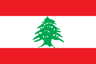 レバノン共和国の国旗 - 赤白緑の国旗一覧｜世界の国サーチ