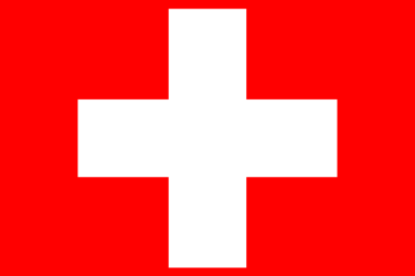 スイス連邦の国旗 - 赤白の国旗一覧｜世界の国サーチ