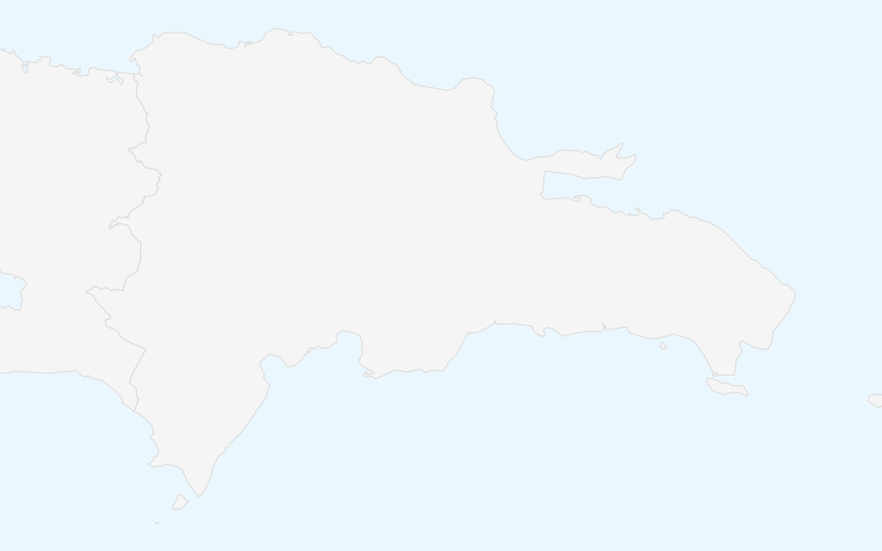 ドミニカ国 の位置（拡大）